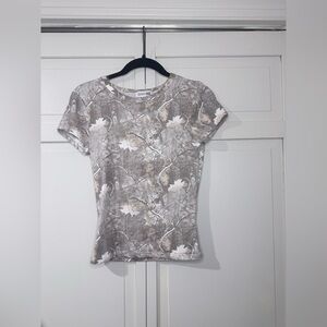 Orange Kiss Camo Shirt